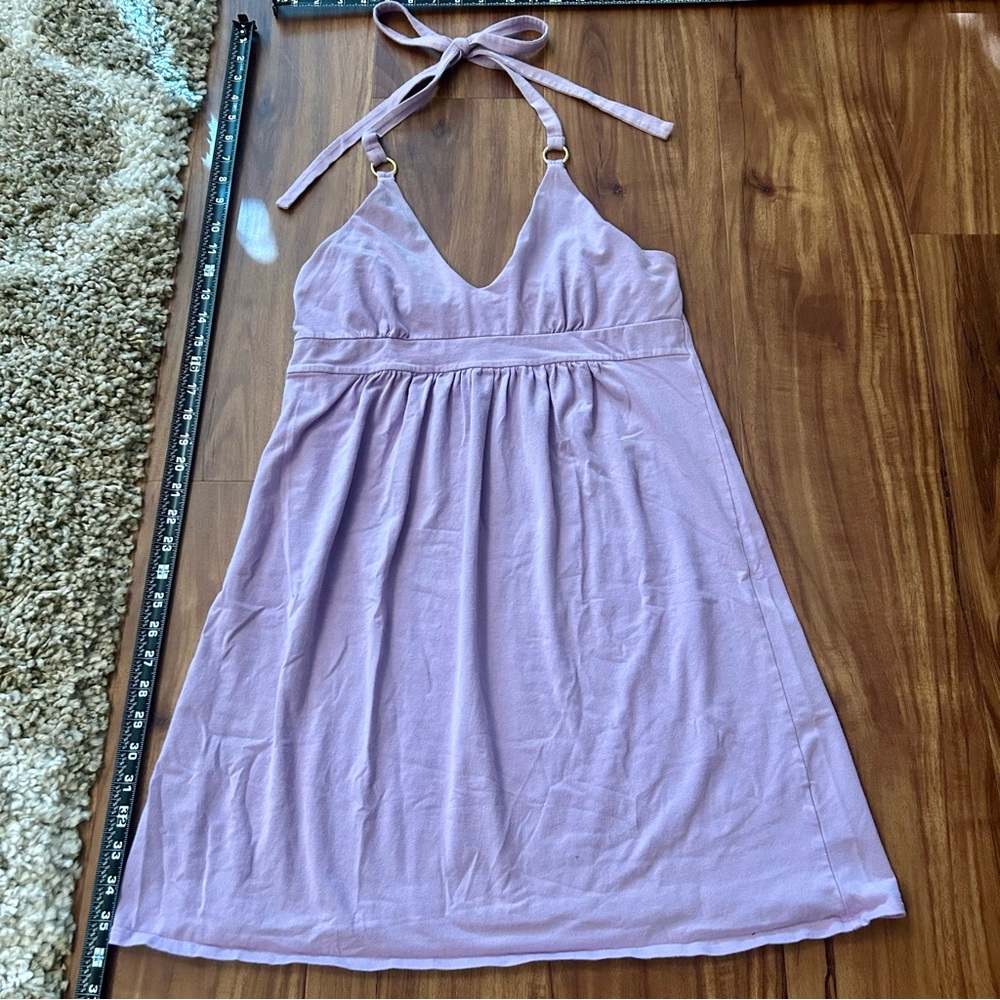 Victoria's Secret Lavender Bra Top Halter Dress